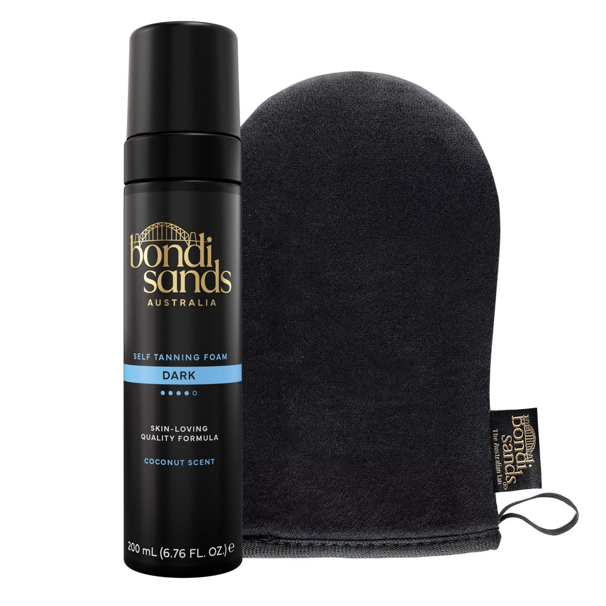 Bondi Sands Self Tanning Foam + Application Mitt – product photo (Body Self-Tanners)