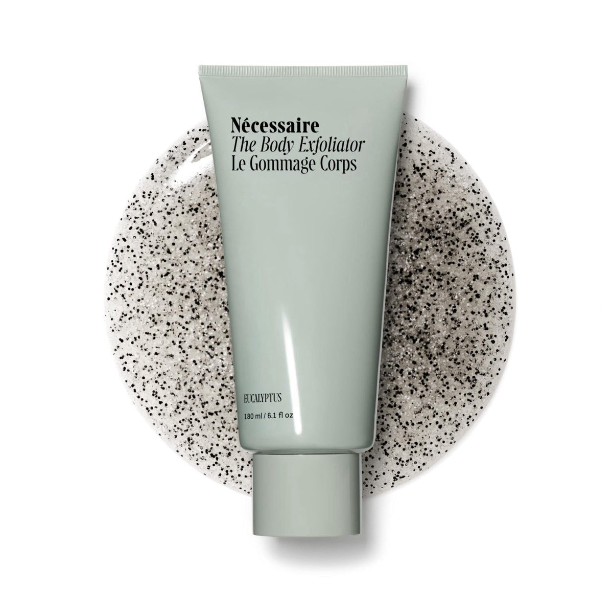 N&eacute;cessaire The Body Exfoliator Eucalyptus. Exfoliating Body Wash. KP Body Scrub. – product photo (Body Scrubs)