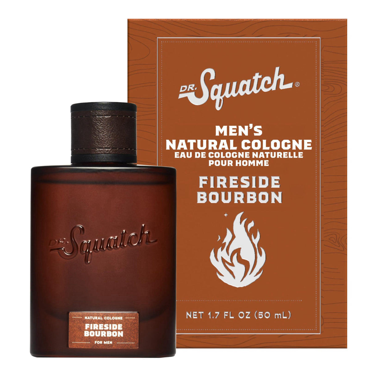 Dr. Squatch Natural Cologne for Men, Fireside Bourbon Men's Cologne (1.7oz) – product photo (Cologne)