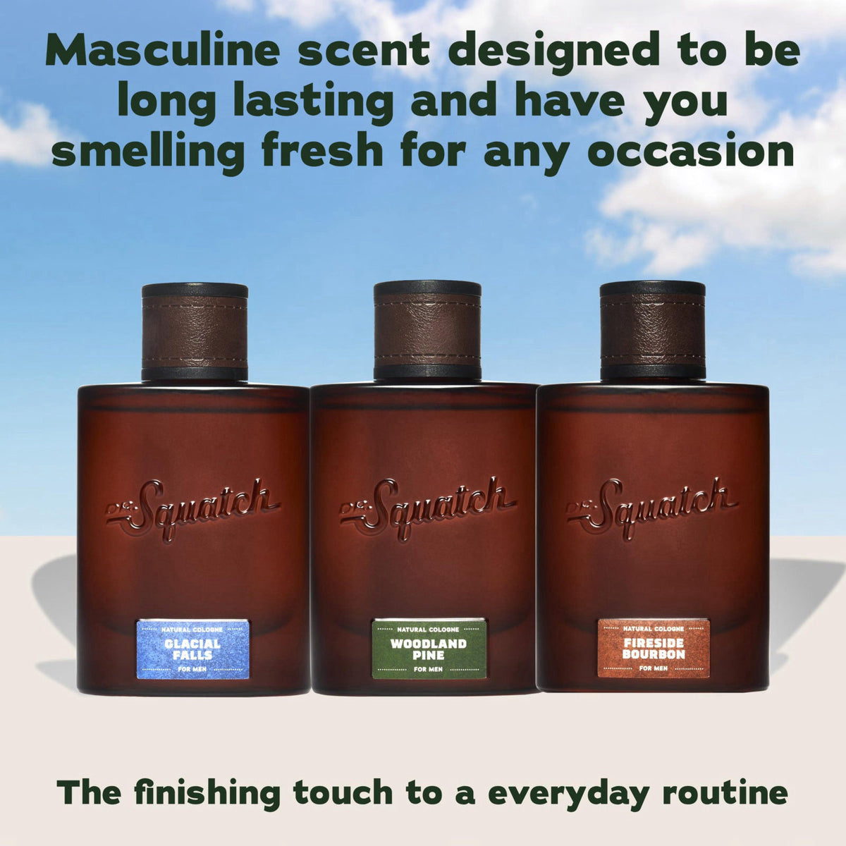 Dr. Squatch Natural Cologne for Men, Fireside Bourbon Men's Cologne (1.7oz) – alternate angle
