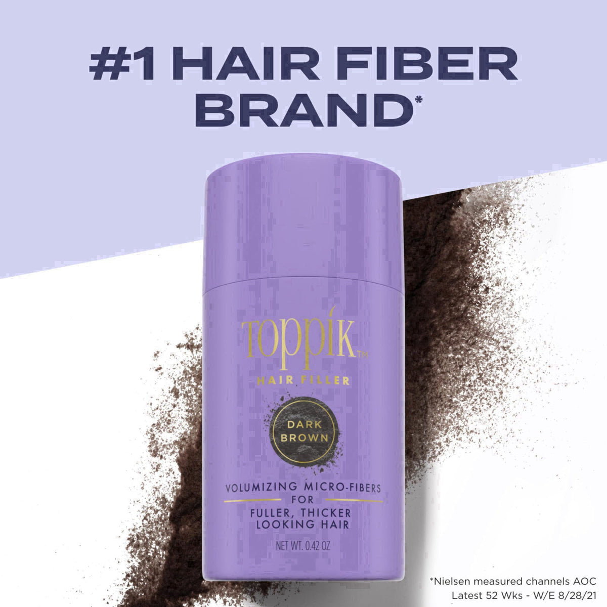 Toppik Hair Filler, Dark Brown, 12G – close-up detail