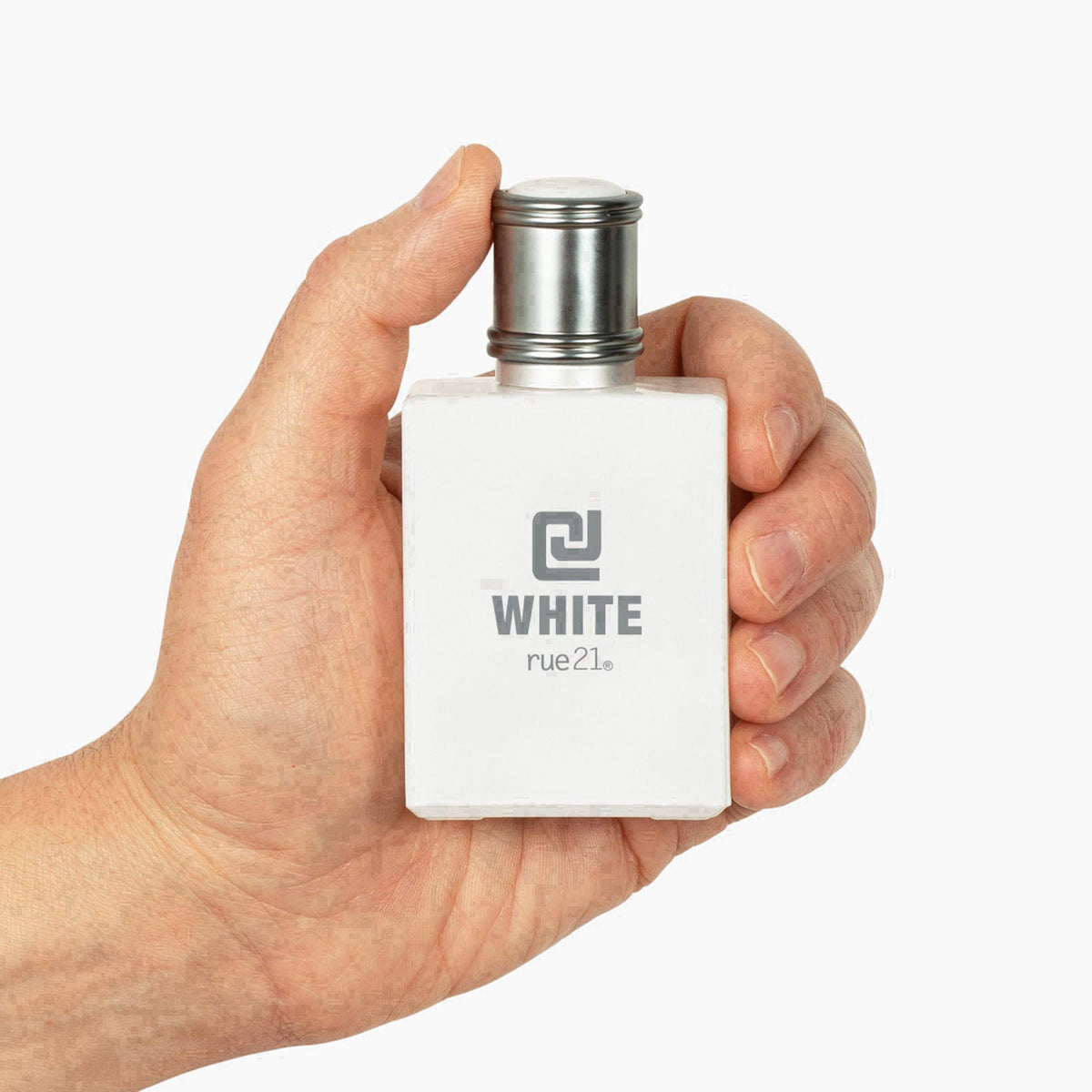 Rue 21 CJ White Men's Cologne Spray - 1.7 fl oz (50 ml) – packaging and label