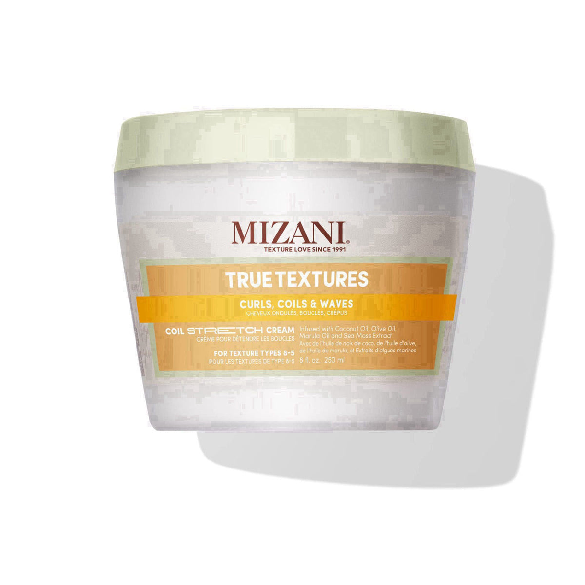 Mizani True Textures Coil Stretch Cream - Soft Hold Curl Shaping Cream, Non-Drying For Curly & Coily Hair – product phot