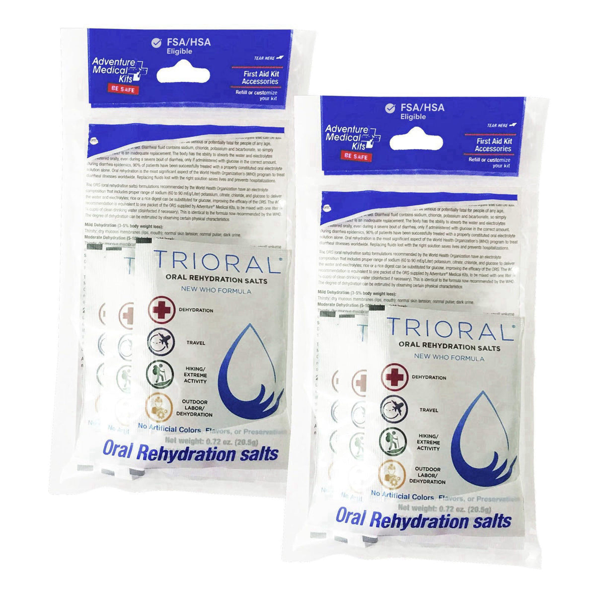 Adventure Medical Kits Oral Rehydration Salts, Pack of 2 – product photo (Bath Salts)