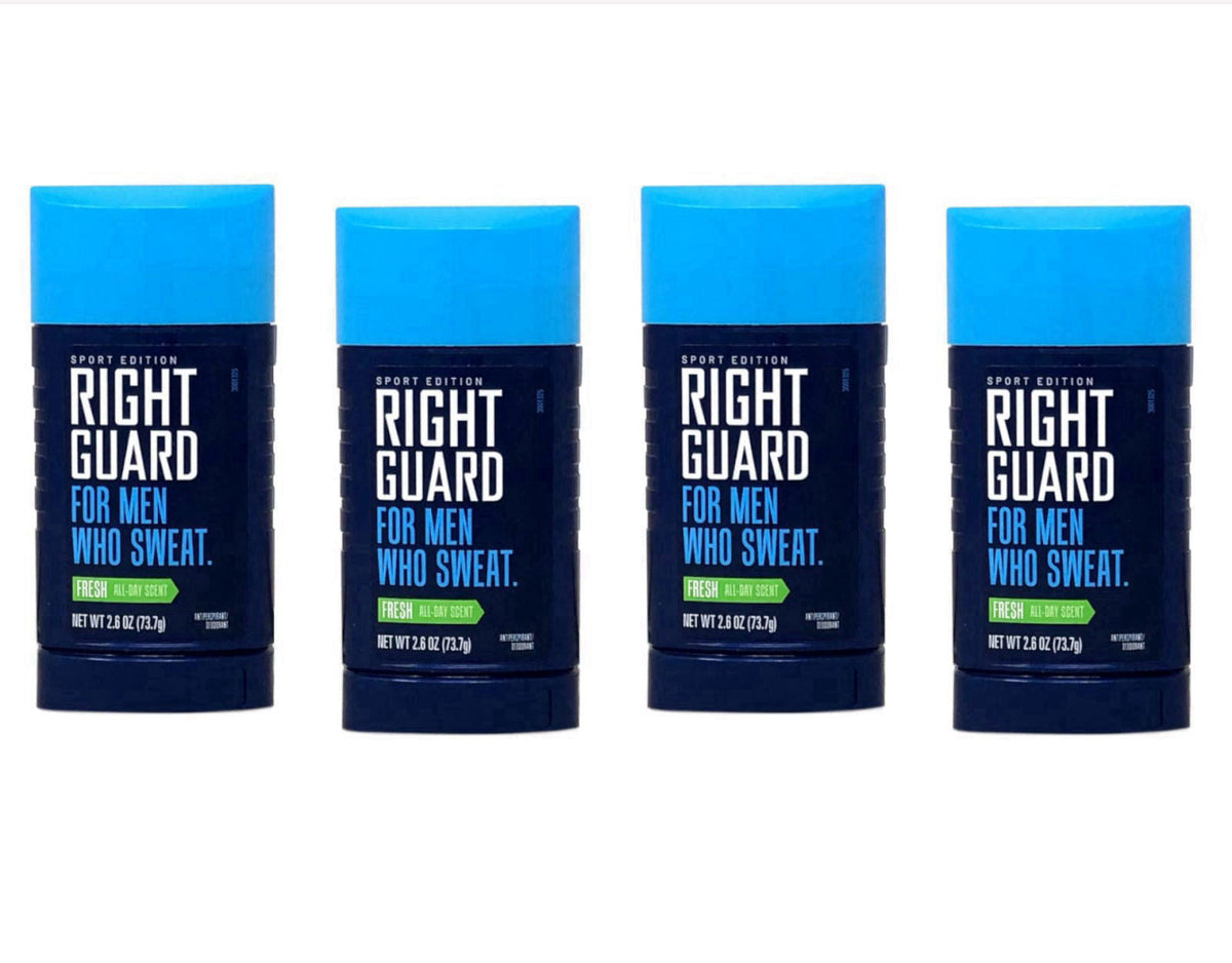 Right Guard Sport Fresh Scent Invisible Solid, 2.6 Ounce (Pack of 4) – close-up detail