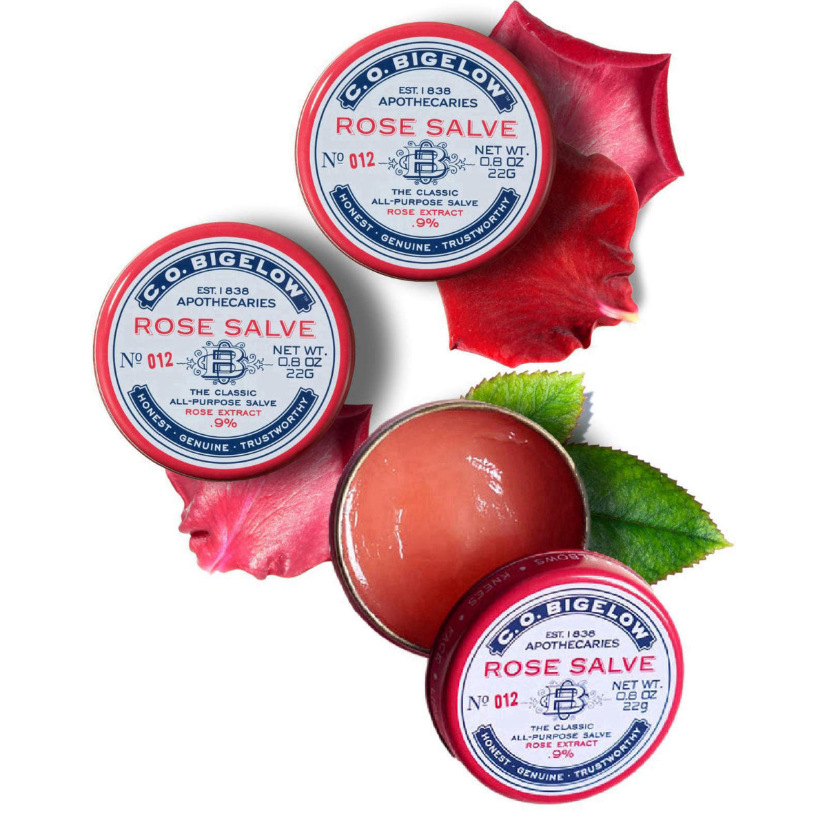C. O. Bigelow – Balms &amp; Moisturizers on display