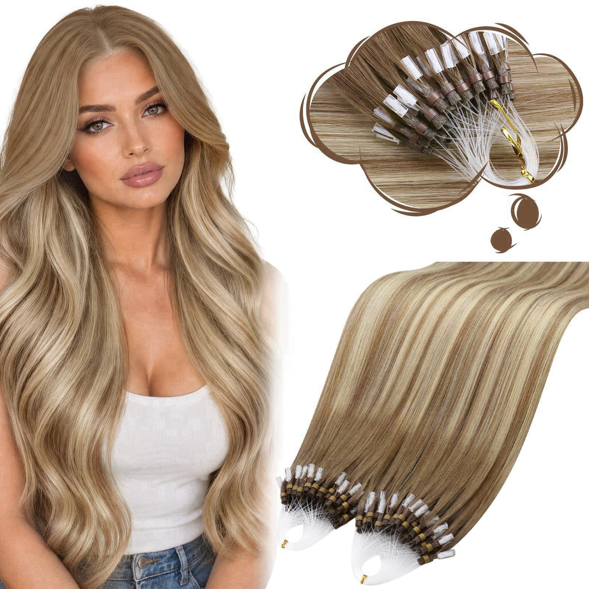 Moresoo – Hair Extensions on display