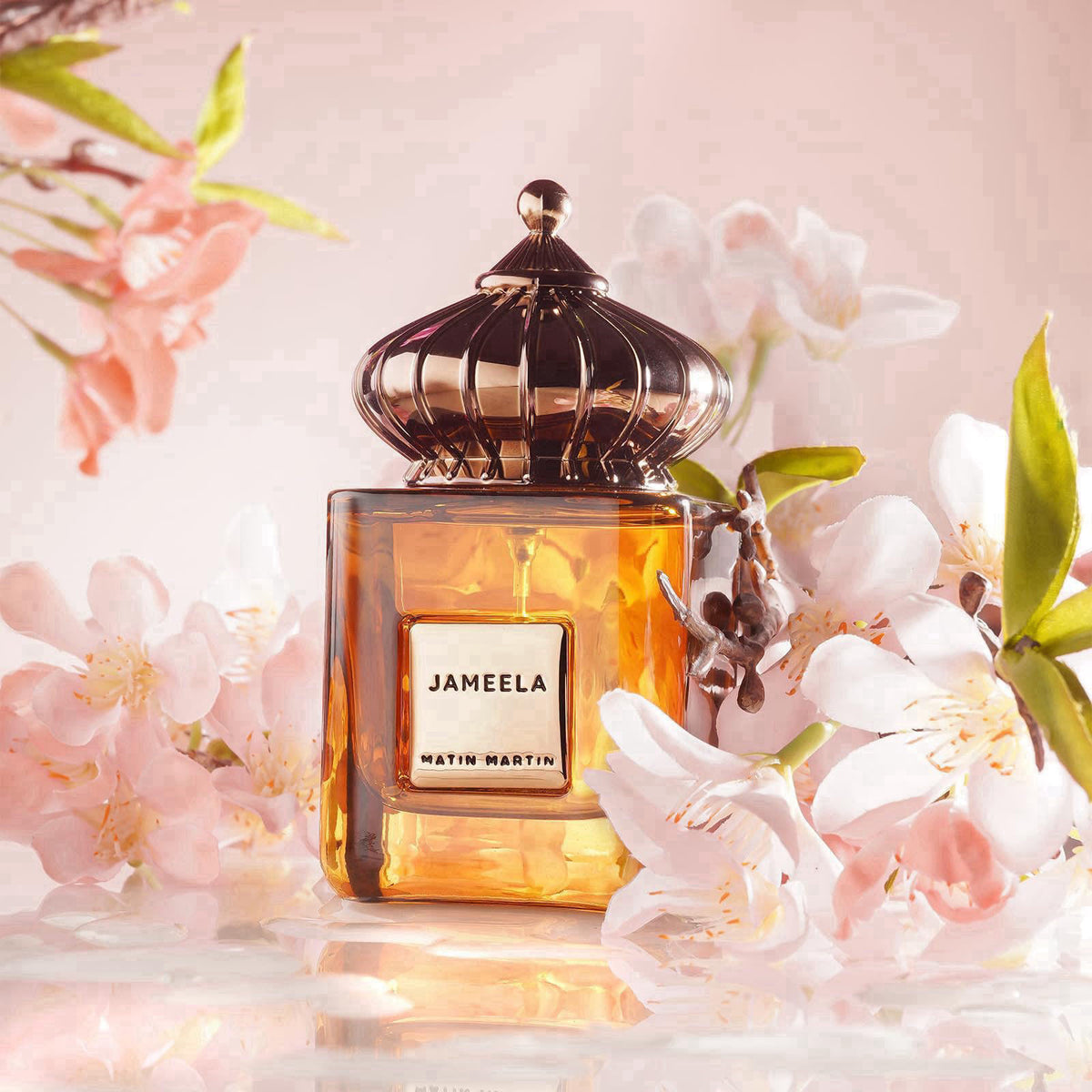 Matin Martin Jameela - Luxury Arabian Perfume for Women - Floral Fragrance with Notes of Vanilla, Bergamot, Jasmine, Ced