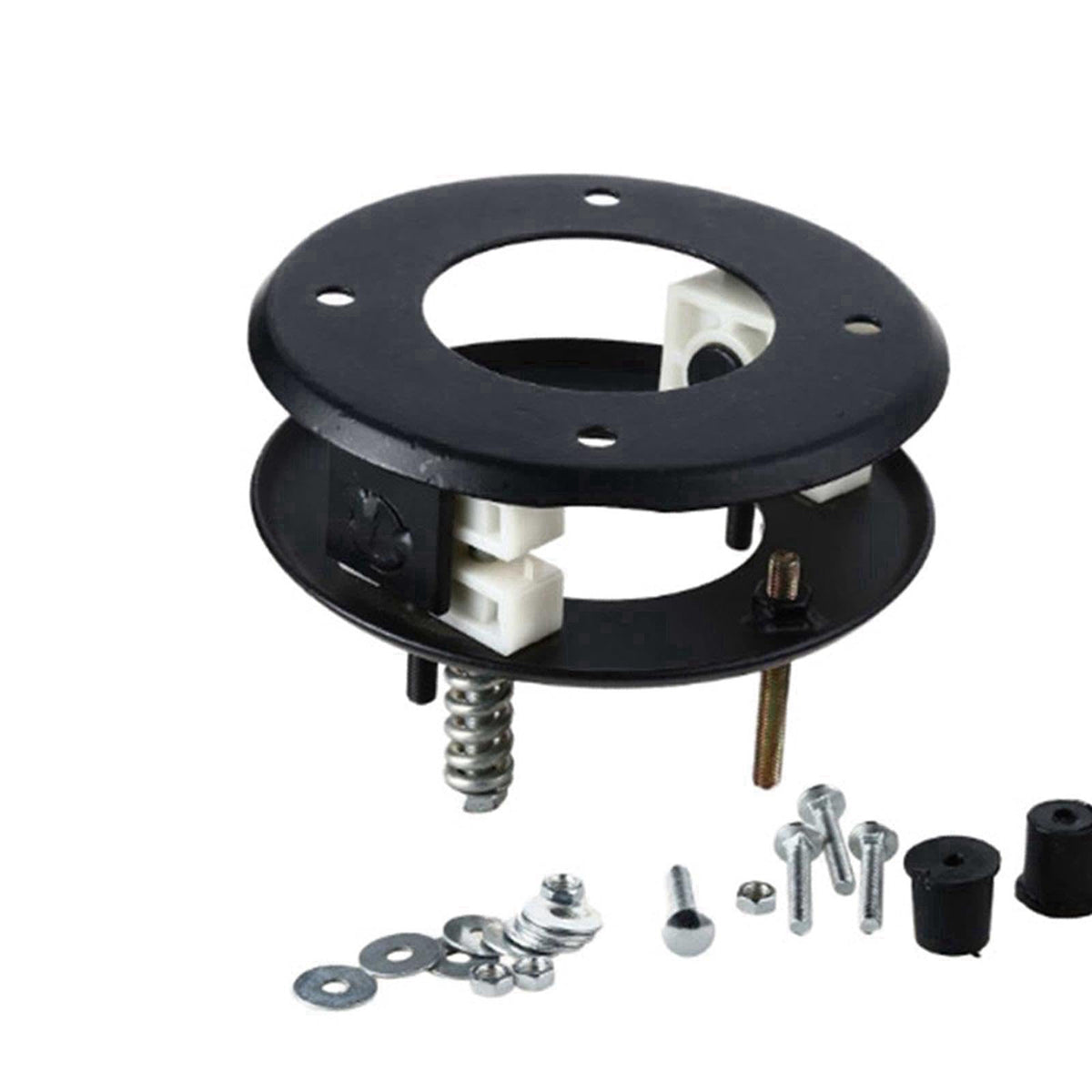 Yunmeryker Salon Shampoo Bowl Tilt Mechanism Parts for Salon Basin Hair Washing Station – close-up detail in Black