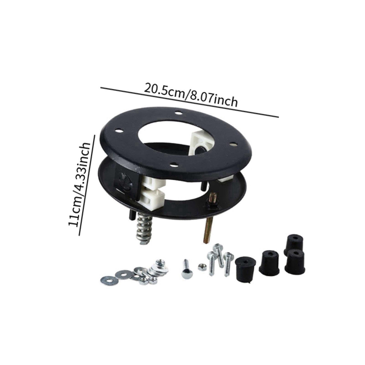 Yunmeryker Salon Shampoo Bowl Tilt Mechanism Parts for Salon Basin Hair Washing Station – packaging and label
