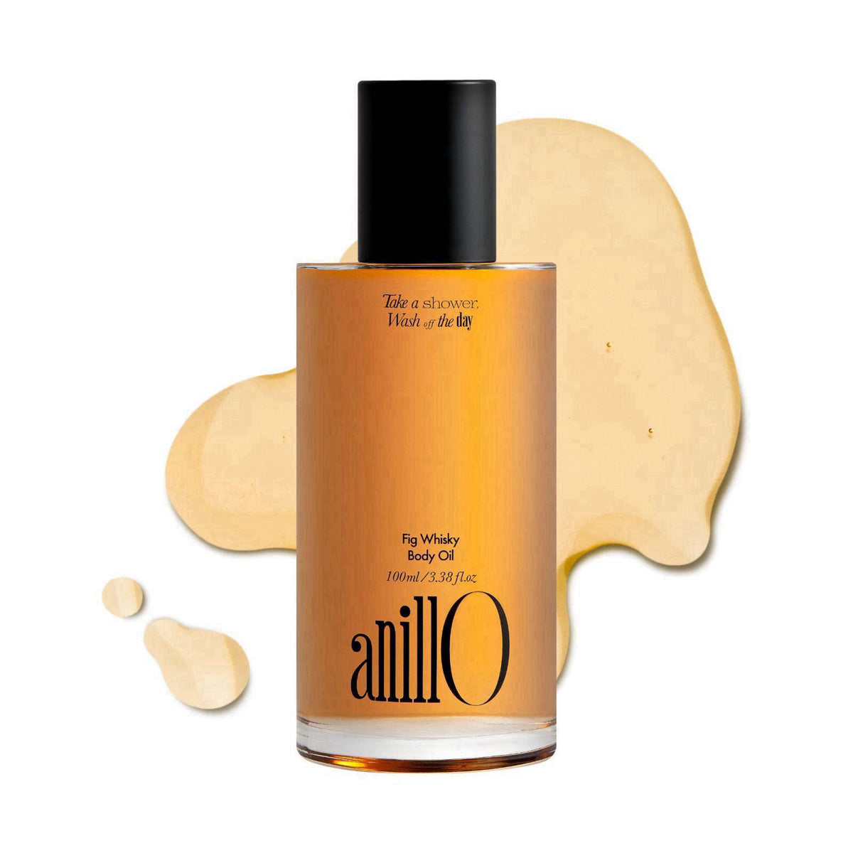 ANILLO Argan Jojoba Body Oil for Dry Skin, Fig Whisky Scent, 3.38 fl oz – product photo (Oils)