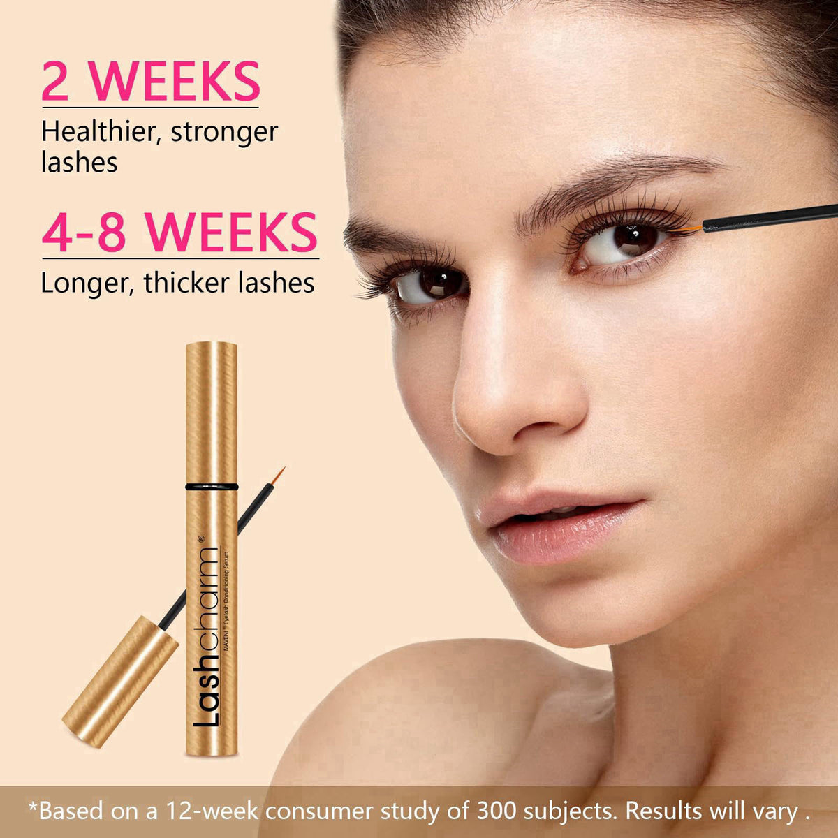 MAVENI Lash Enhancing Serum, Women's Advanced Cosmetics, Eyelash Growth Serum, Promote Longer, Fuller, and Denser Eyelas