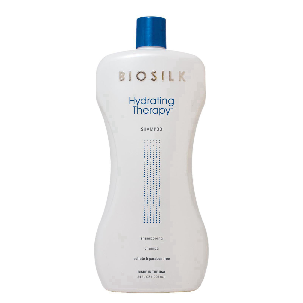BioSilk Hydrating Shampoo, Replenishes Hair Moisture For Strong, Smooth Hair, Sulfate, Paraben, & Cruelty-Free, 34 Oz – 