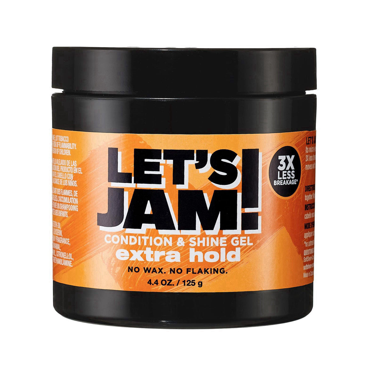 Hair Gel by SoftSheen-Carson Dark and Lovely Let's Jam, Shining and Conditioning-Gel, Extra Hold, For all Hair Types, St