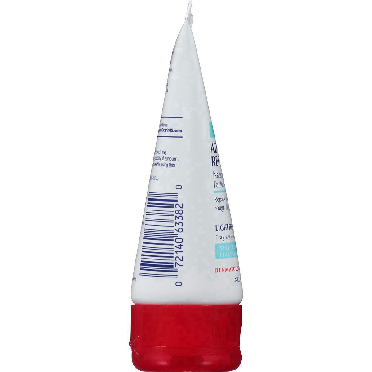 Eucerin Advanced Repair Hand Creme 2.7 oz (Pack of 5) – packaging and label