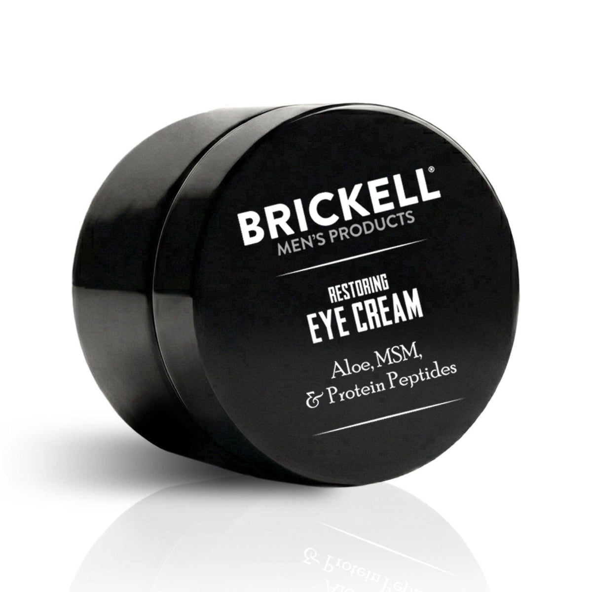 Brickell Men's Products Brickell Men's Restoring Under Eye Cream for Men, Anti Aging Eye Balm To Reduce Puffiness, Wrink