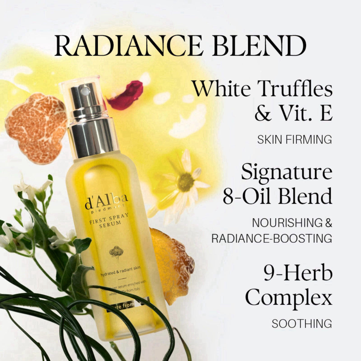 d'alba Piedmont – Face Mists on display