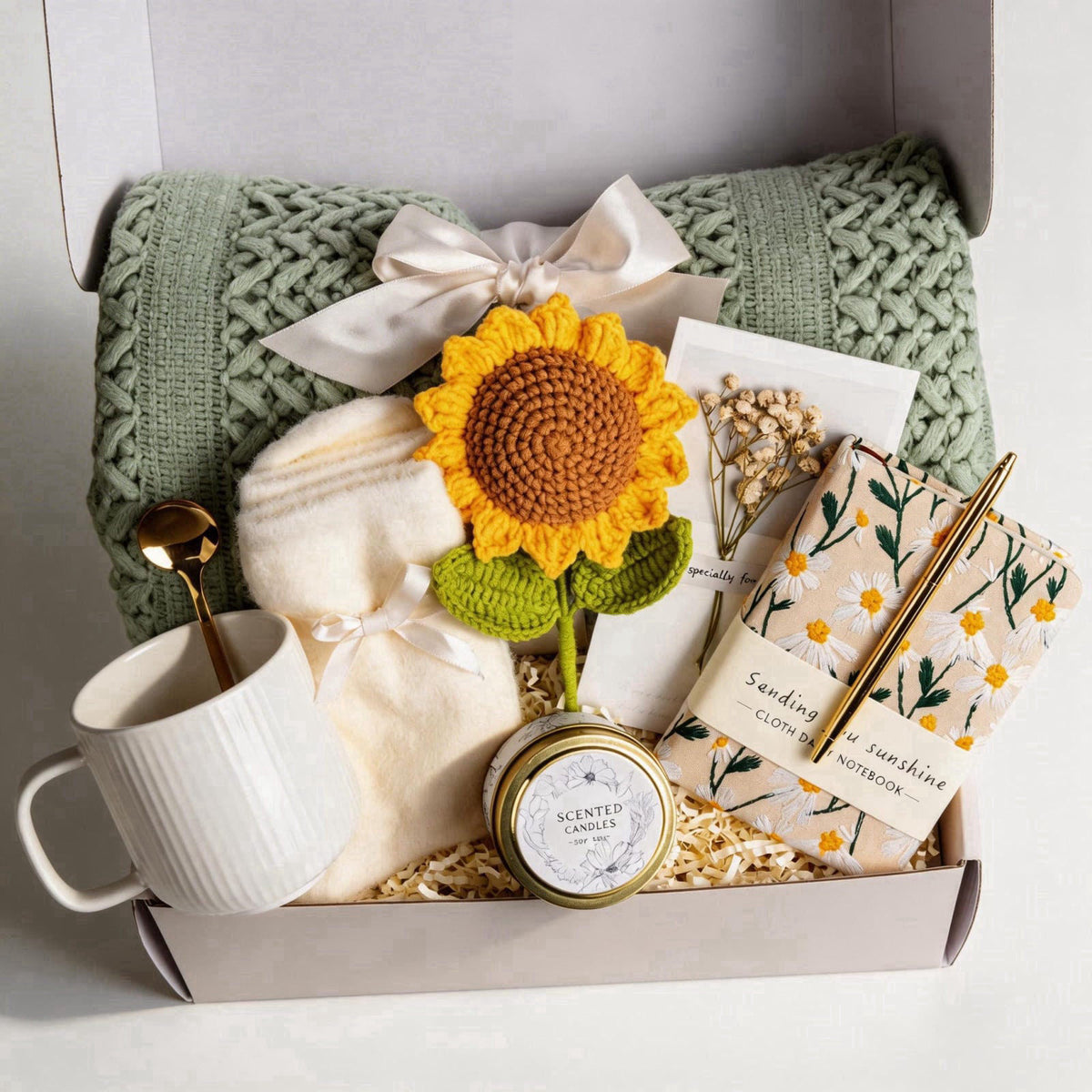 Anforsun Birthday Gifts for Women, Self Care Gift Baskets Care Package, Thank You, Get Well, Sympathy Inspirational Frie
