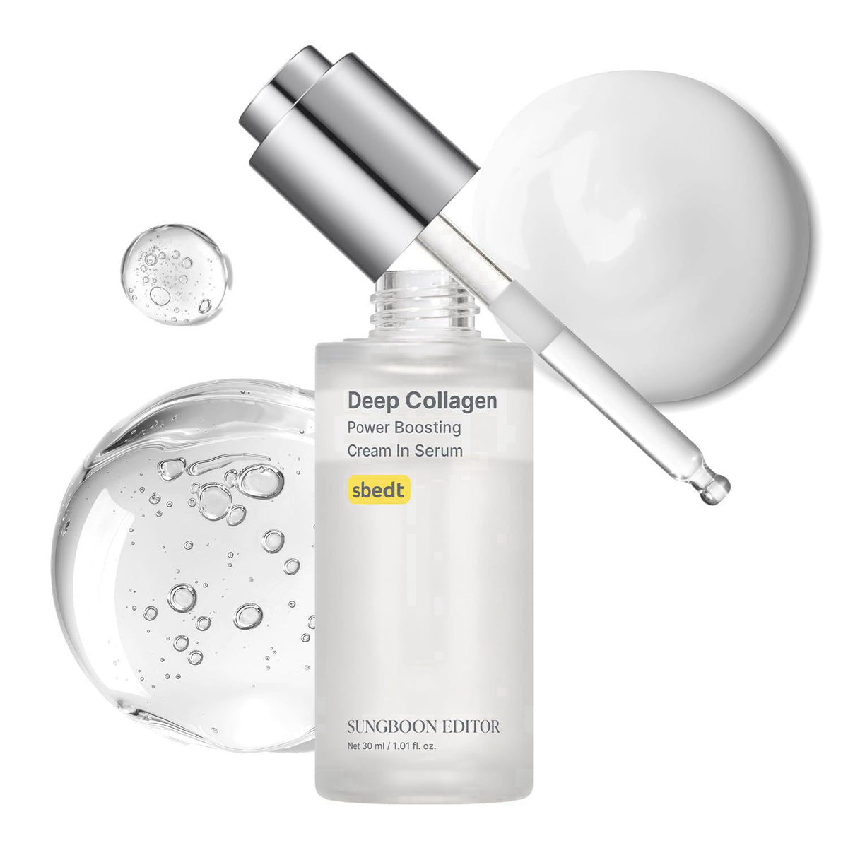 SUNGBOON EDITOR Deep Collagen Serum, Cream in Serum, Volufiline,1.01 fl.oz – alternate angle