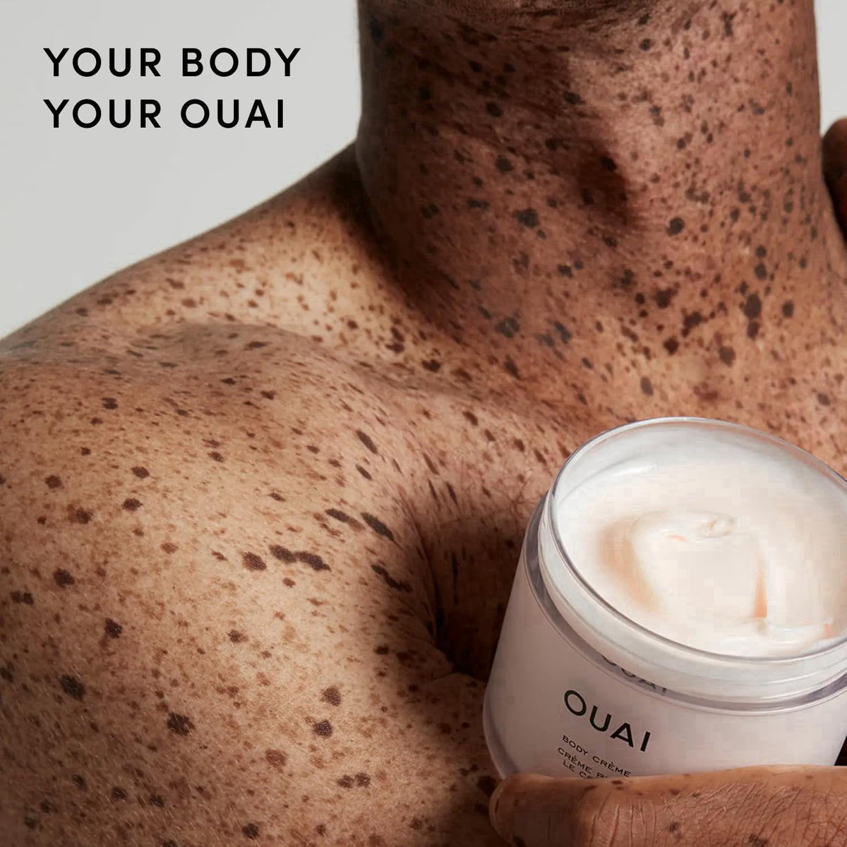 OUAI Body Cream - Hydrating Whipped Body Cream - Melrose Place (7.5 oz) – full view
