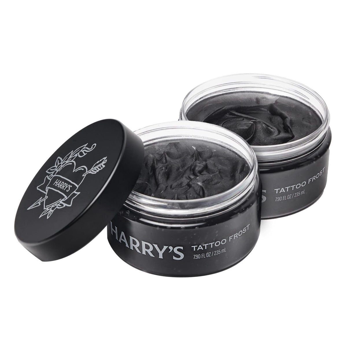 Harry's Harry’s Tattoo Frost: Tattoo Aftercare Gel for Hydration and Vibrancy – back view and specifications