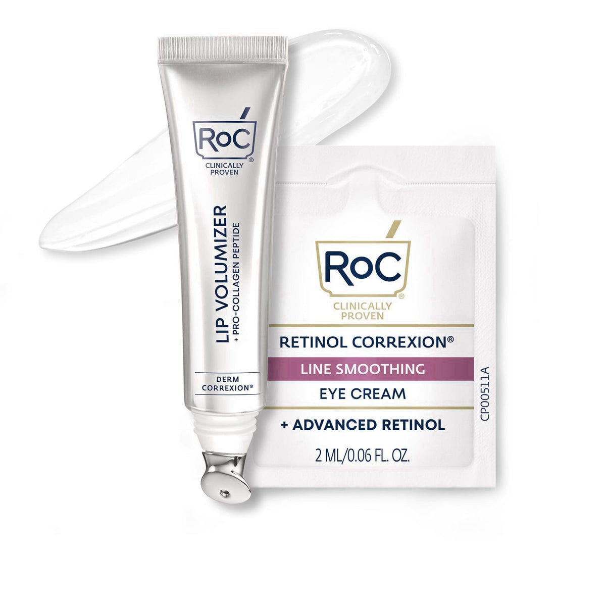 RoC Derm Correxion Lip Volumizer, Hyaluronic Acid Lip Plumper Serum 0.34oz – product photo (Lip Plumpers)
