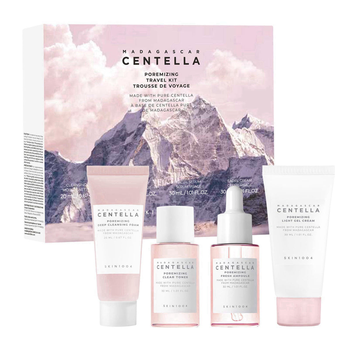 SKIN1004 Madagascar Centella Poremizing Travel Kit – product photo (Facial Kits)