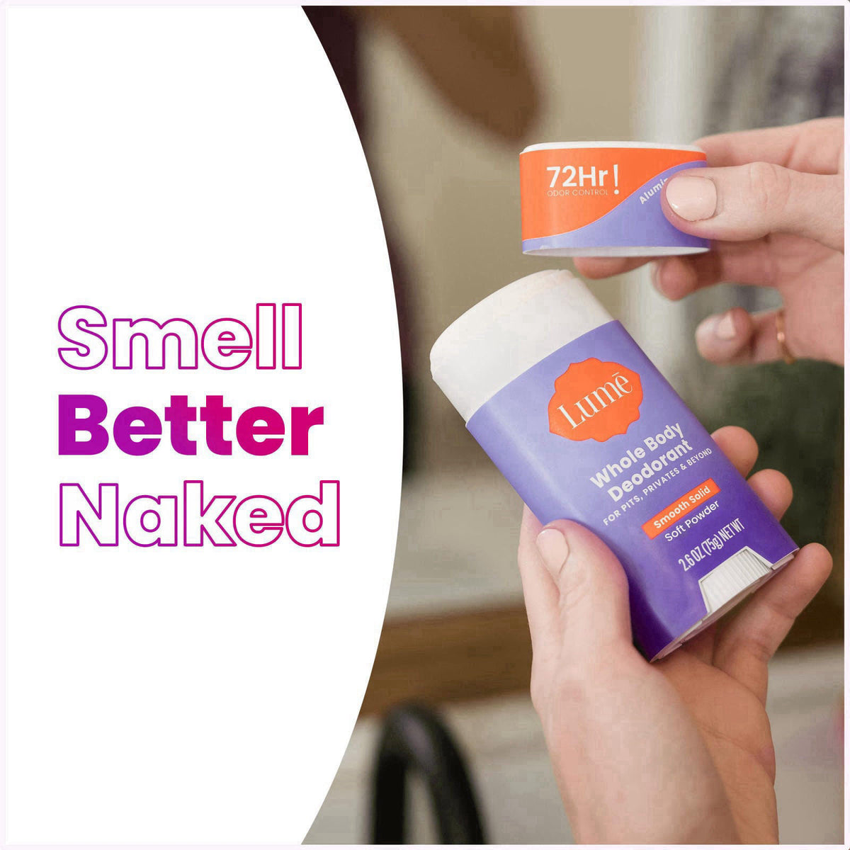 Lume – Deodorant on display