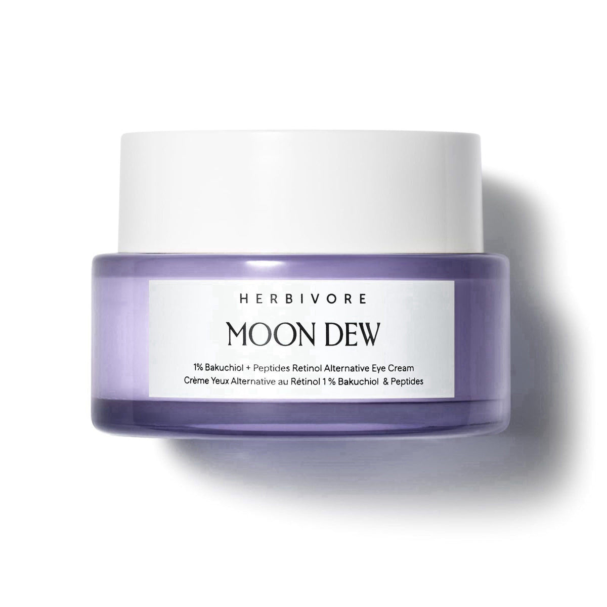 HERBIVORE Moon Dew Eye Cream | 1% Bakuchiol + Peptides, Anti Aging, 0.5 oz – product photo (Creams)