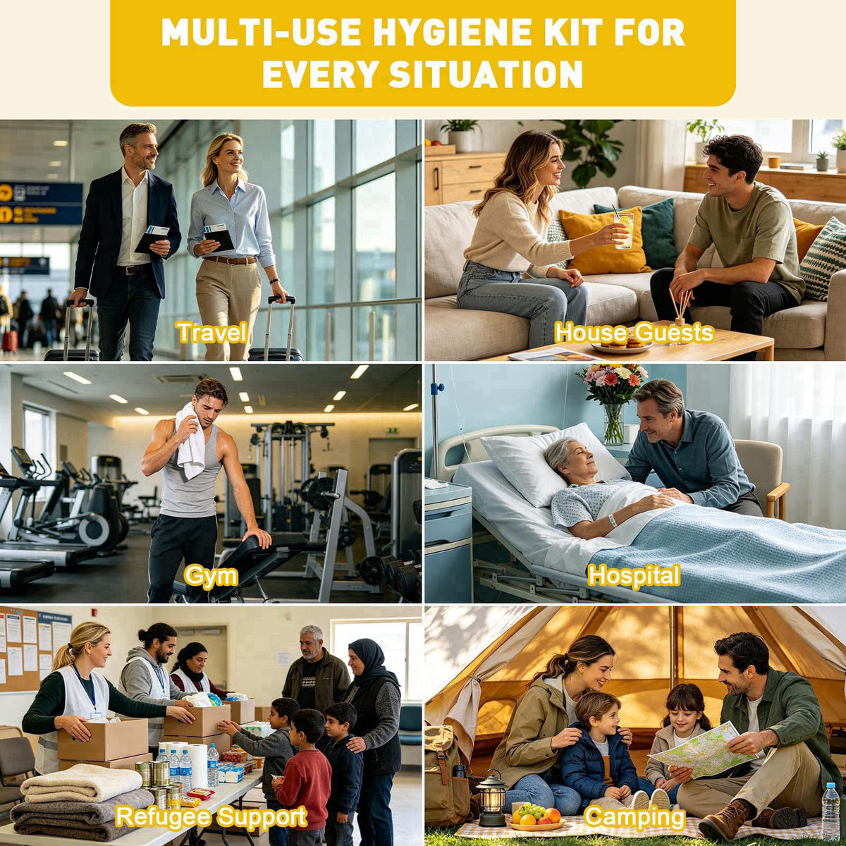 NICEMOVIC – Toothbrush Travel Containers on display