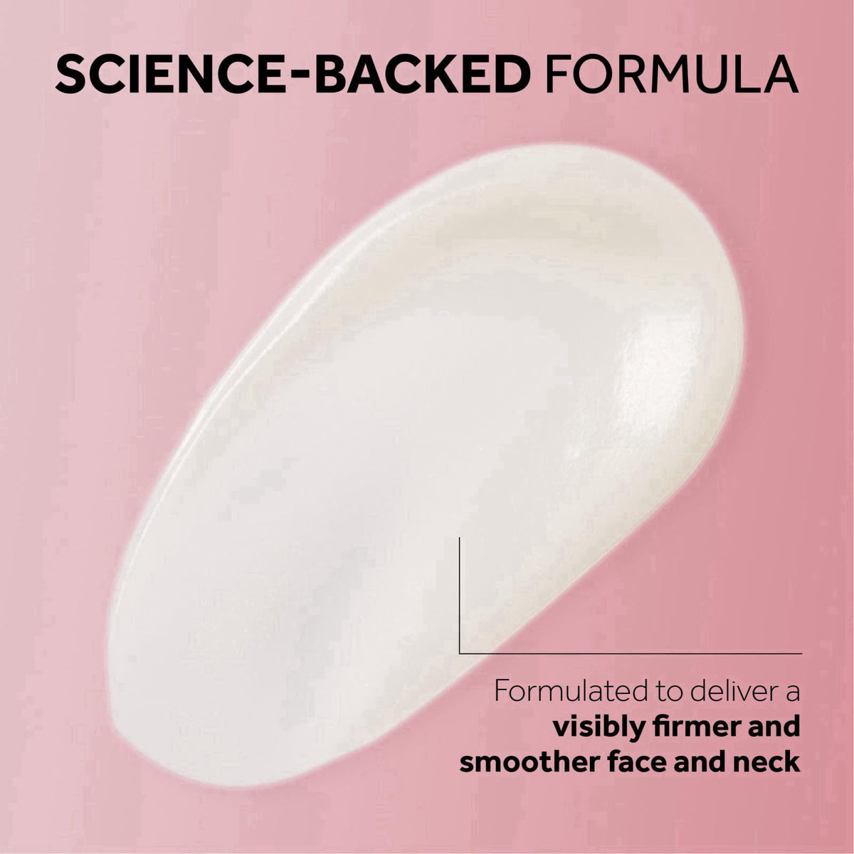 No7 Restore & Renew Sculpting Serum for Face & Neck, 1.69 Oz – back view and specifications
