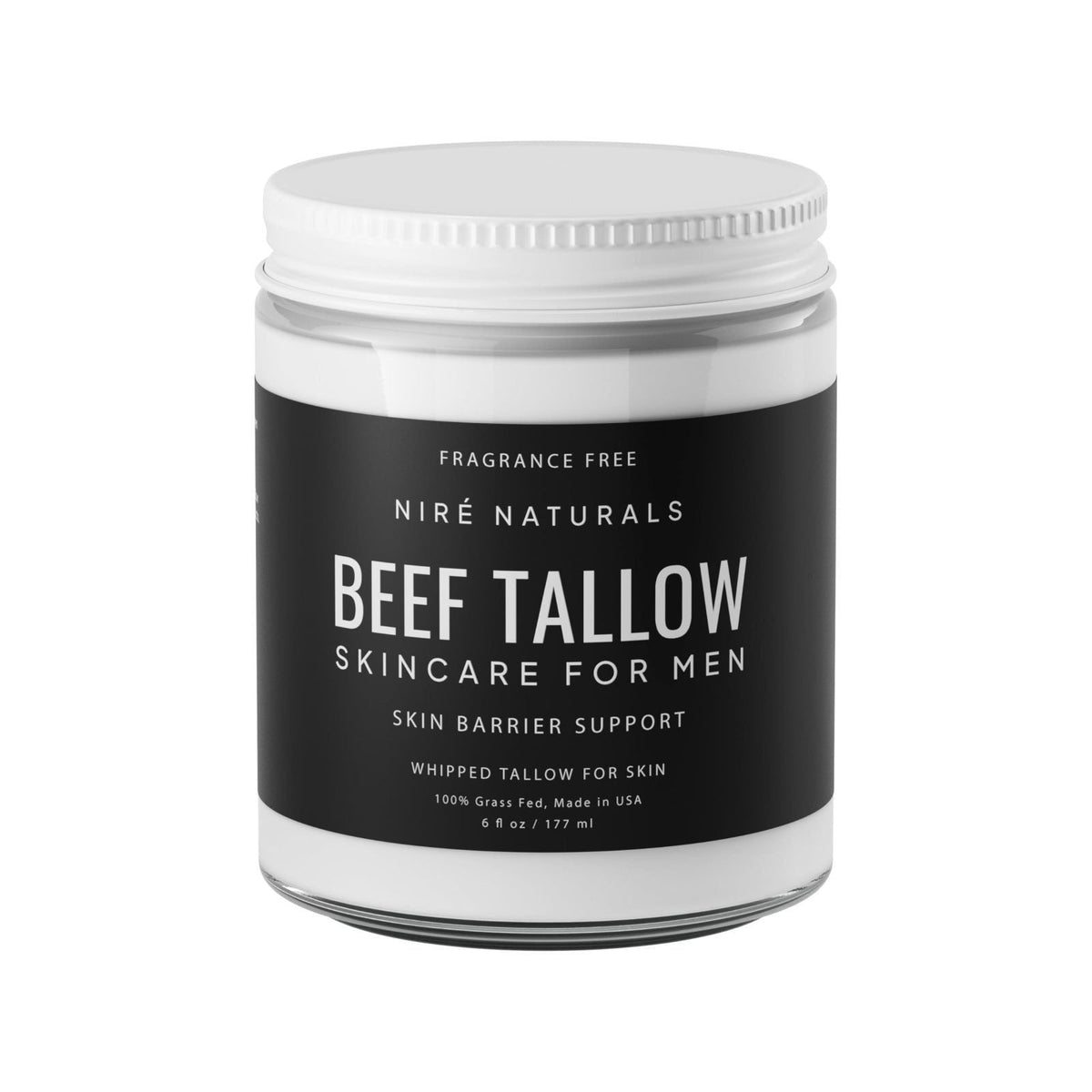 Nir&eacute; Naturals Beef Tallow Face Moisturizer for Men, Grass-Fed – product photo (Face Moisturizers)