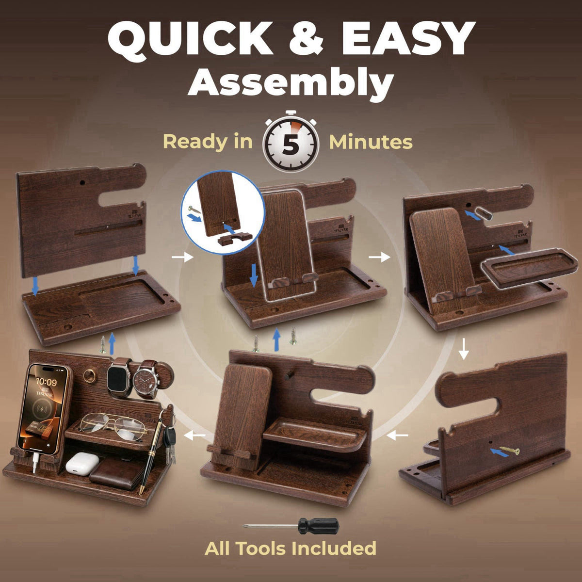 TESLYAR – Desk Supplies, Organizers &amp; Dispensers on display