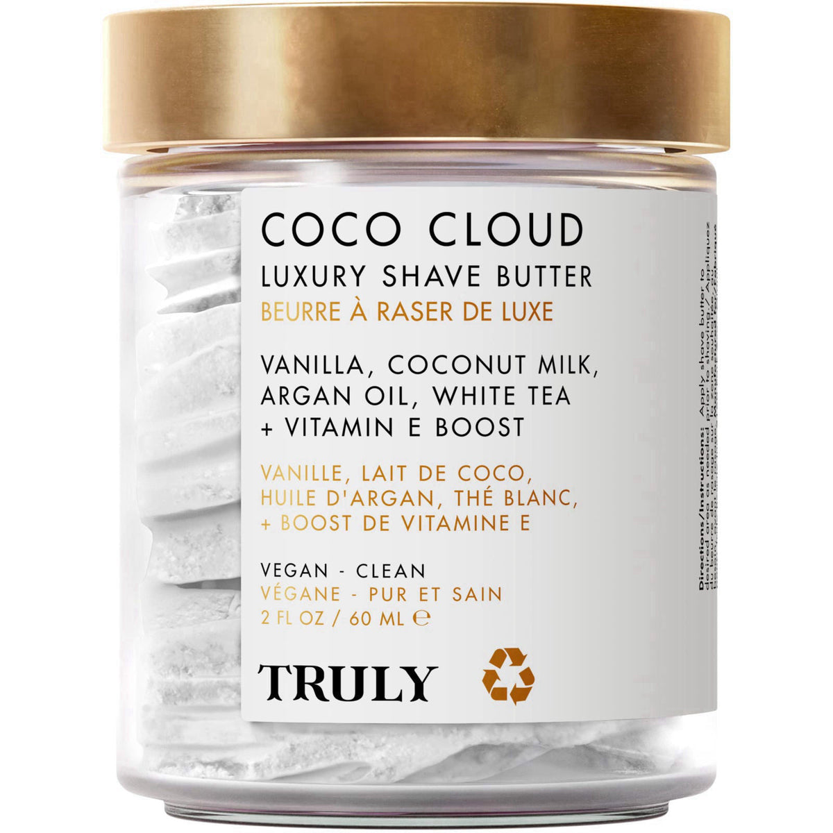 Truly Beauty Luxury Shave Butter | Hydrating Women's Shave Cream – product photo (Shaving Creams, Lotions &amp; Gels)