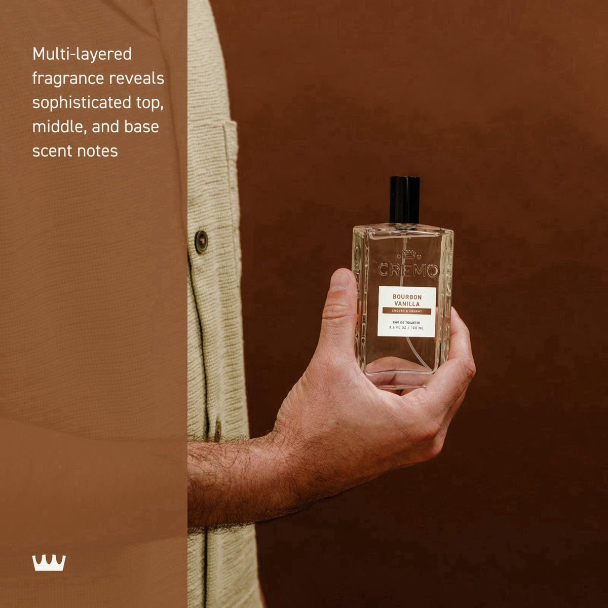 BUYBUZZ Cologne For Men, Bourbon Vanilla, 3.4 Oz, Long-Lasting Scent That Doesn’t Overpower, Distinctive Blend Of Distil