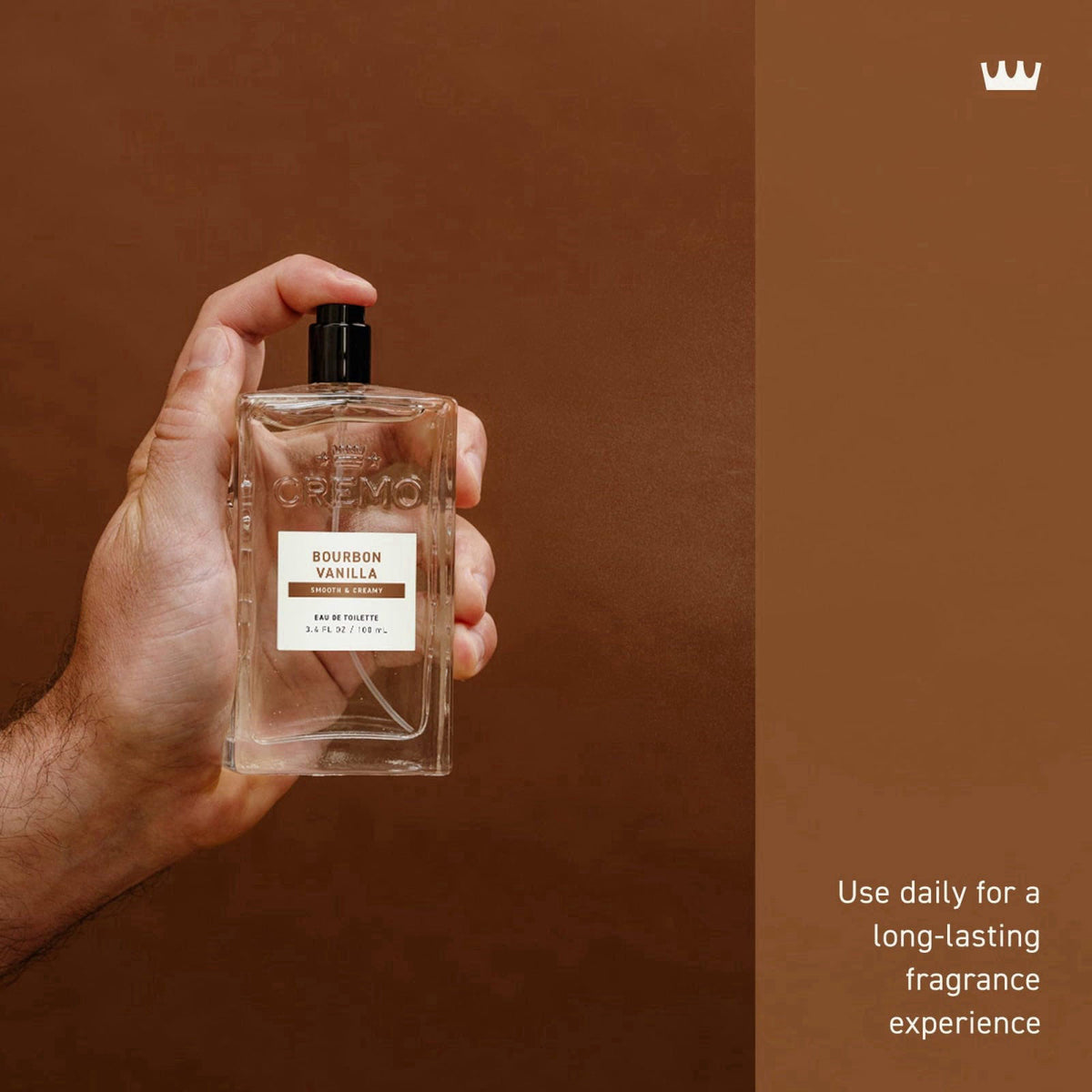 BUYBUZZ Cologne For Men, Bourbon Vanilla, 3.4 Oz, Long-Lasting Scent That Doesn’t Overpower, Distinctive Blend Of Distil