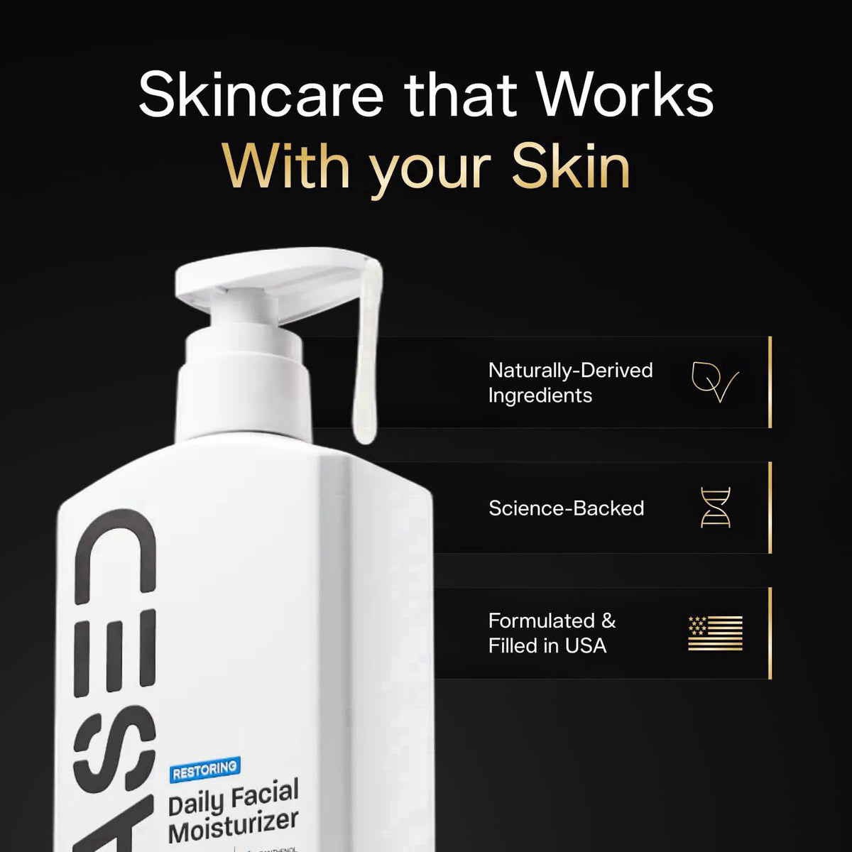 BASED BODYWORKS BASED Daily Skincare Duo | Purifying Face Wash + Restoring Moisturizer | Built For All Skin Types | High