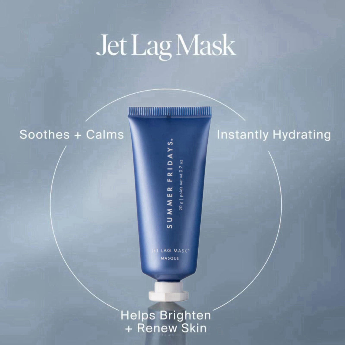 Summer Fridays Jet Lag™ Essentials - Mini Hydrating Skin Care Set With Jet Lag™ Mask, Eye Patches, Deep Hydration Face S