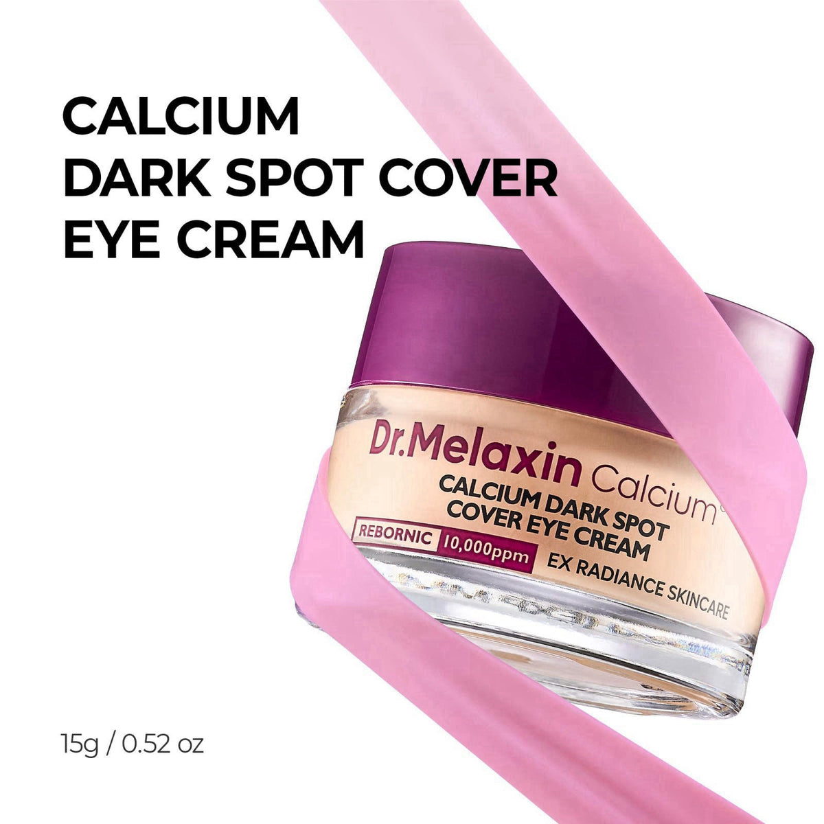 Dr.Melaxin Cemenrete Calcium Dark Spot Cover Eye Cream for Sagging Under Eye Skin, Puffiness&Eye Bags, Conceal Dark Circ