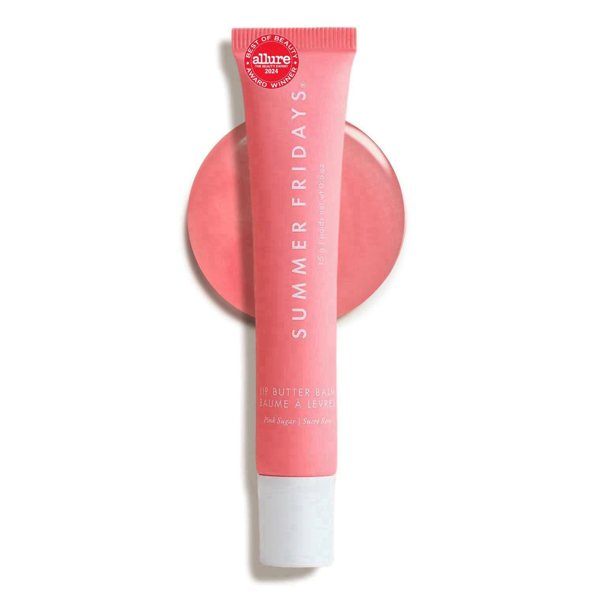 Summer Fridays Lip Butter Balm - Moisturizing Lip Gloss for Instant Shine + Sheer Color - With Nourishing Shea Butter - 