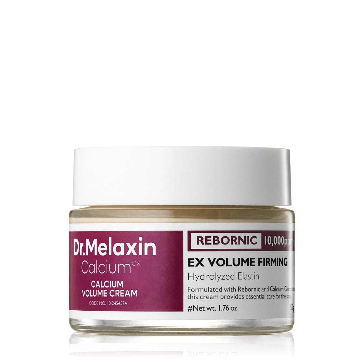Dr.Melaxin Calcium Intense Firming Cream with Collagen & Elastin, Lifting & Volumizing Face Cream for Sagging Skin, Niac