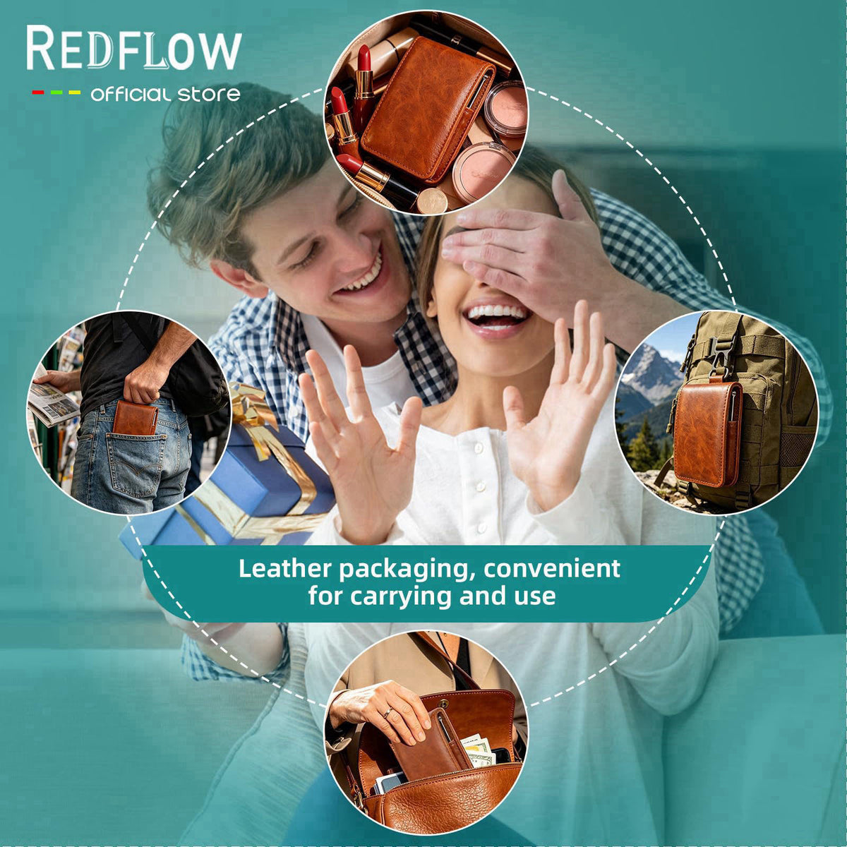 RedFlow Nail Clippers Set (5 Pack), Including 1 Stainless Steel Nail Clipper, 1 Angled Toenail Clipper, 1 Large Fingerna