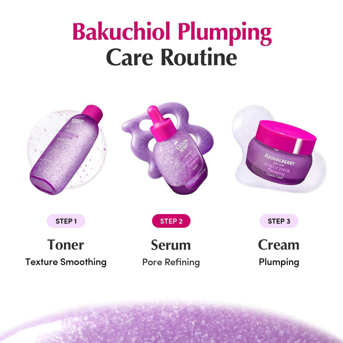 EQQUALBERRY – Serums on display