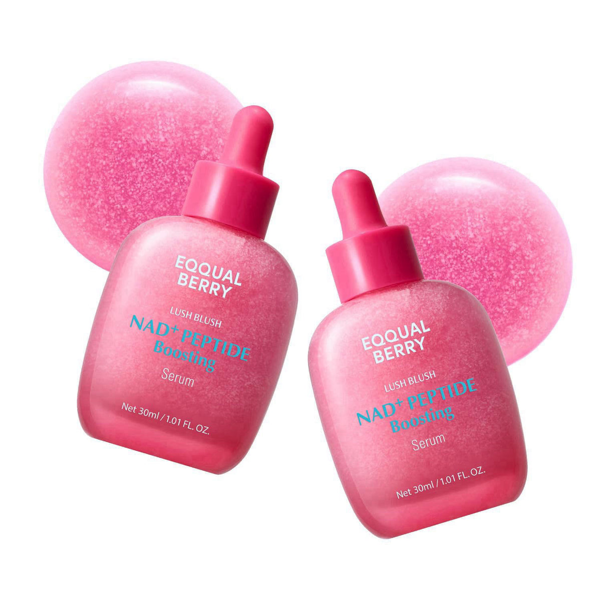 EQQUALBERRY NAD+ Peptide Boosting Facial Serum, 1.01 fl oz, Pack of 2 – product photo (Serums)
