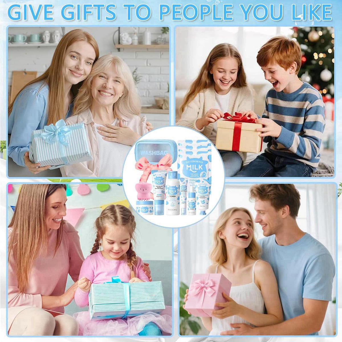 BliBling – Facial Kits on display