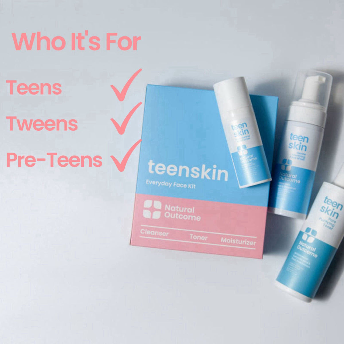 natural outcome – Facial Kits on display