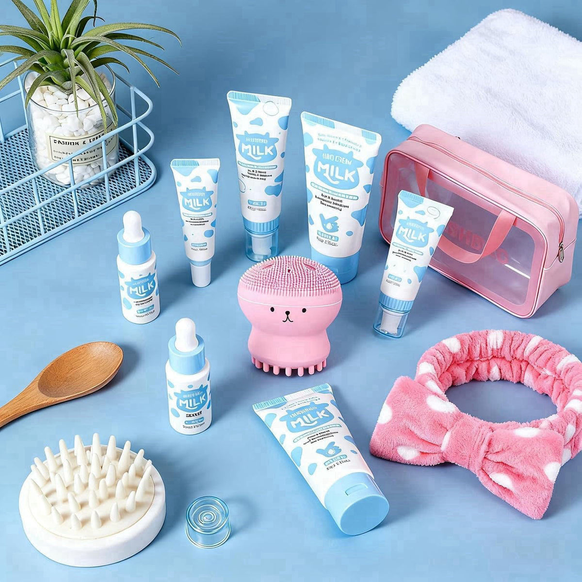 Vienflona – Facial Kits on display