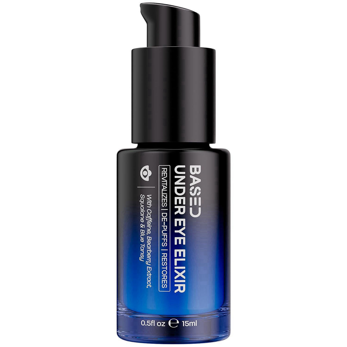 BASED BODYWORKS BASED Under Eye Elixir, Hydrating & Refreshing Formula, Simple. Effective. Based. 0.5 fl oz, Pack of 1 –