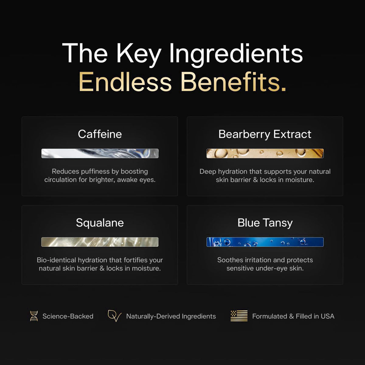 BASED BODYWORKS BASED Under Eye Elixir, Hydrating & Refreshing Formula, Simple. Effective. Based. 0.5 fl oz, Pack of 1 –