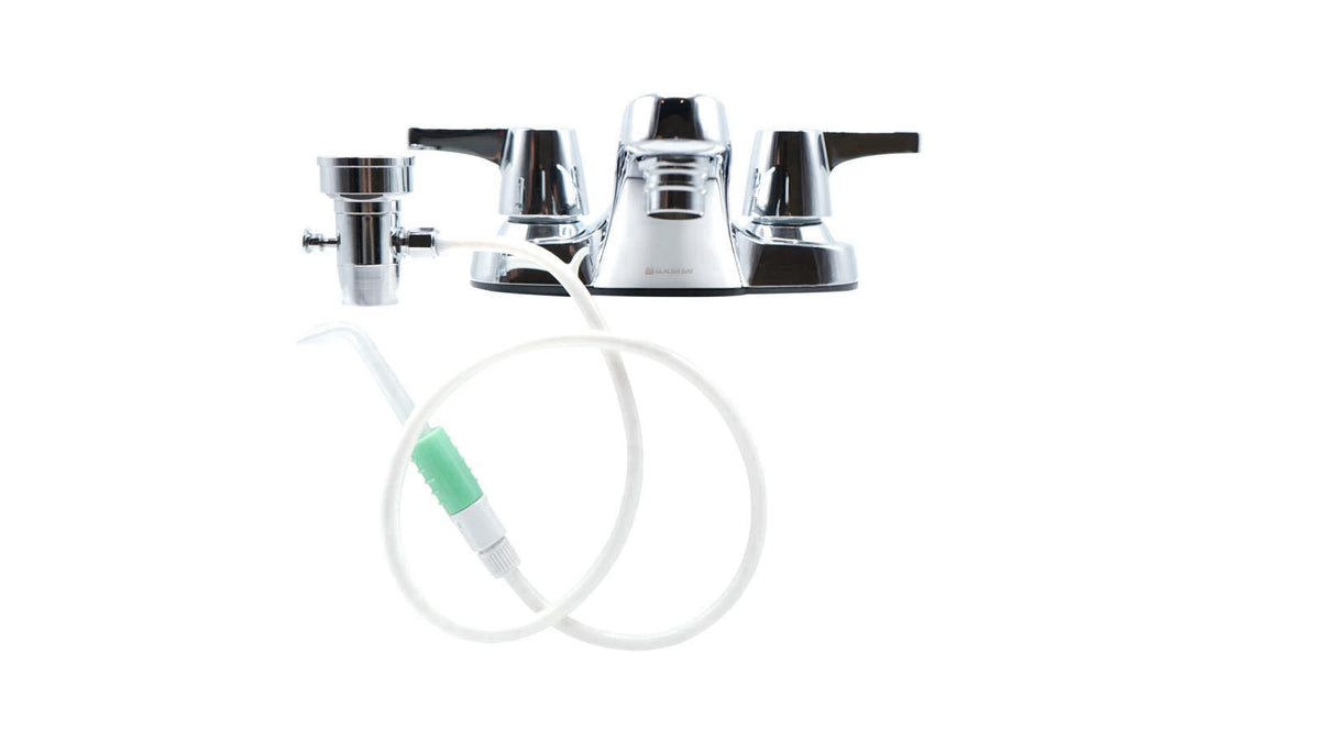 Oral Breeze QuickBreeze Oral Irrigator | Use 15 Seconds Daily for Dental Care on Teeth, Gums, Braces | for Kids and Adul